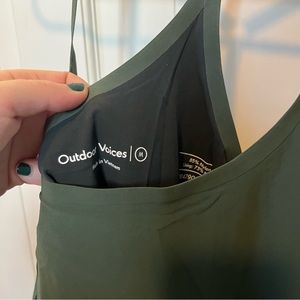 Outdoor Voices Exercise Dress - Evergreen